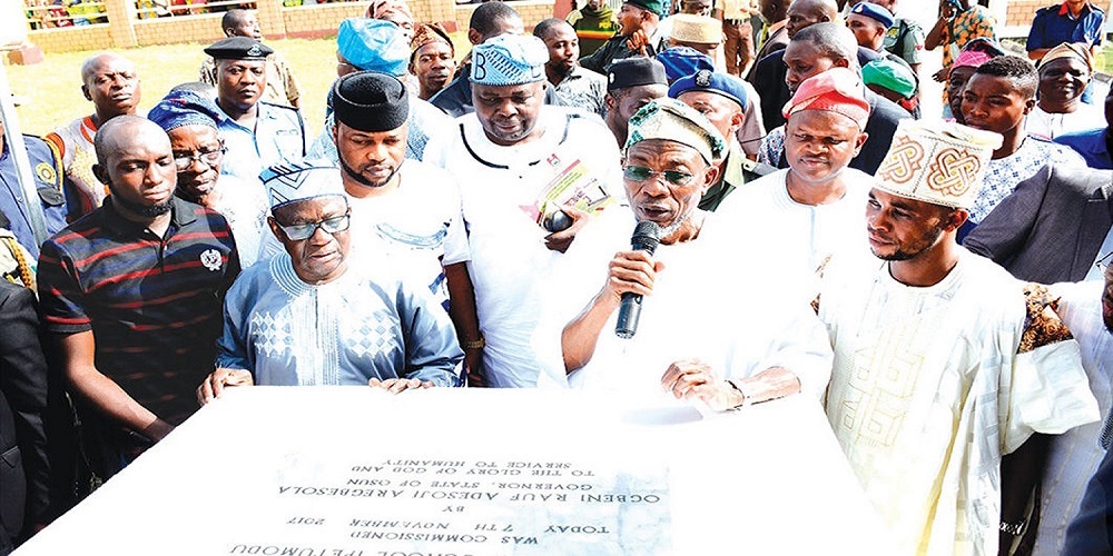 Aregbesola Unveils N94m School, Restates Commitment To Sectorâ€™s Development